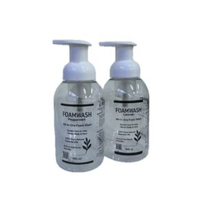 FOAMWASH™ All-in-One Foam Wash 300ml Twin-Pack | Gentle Daily Care for Hair, Hands, Body & Face Wash | Family-Safe, Soap-free! | Free Shipping & GST Included